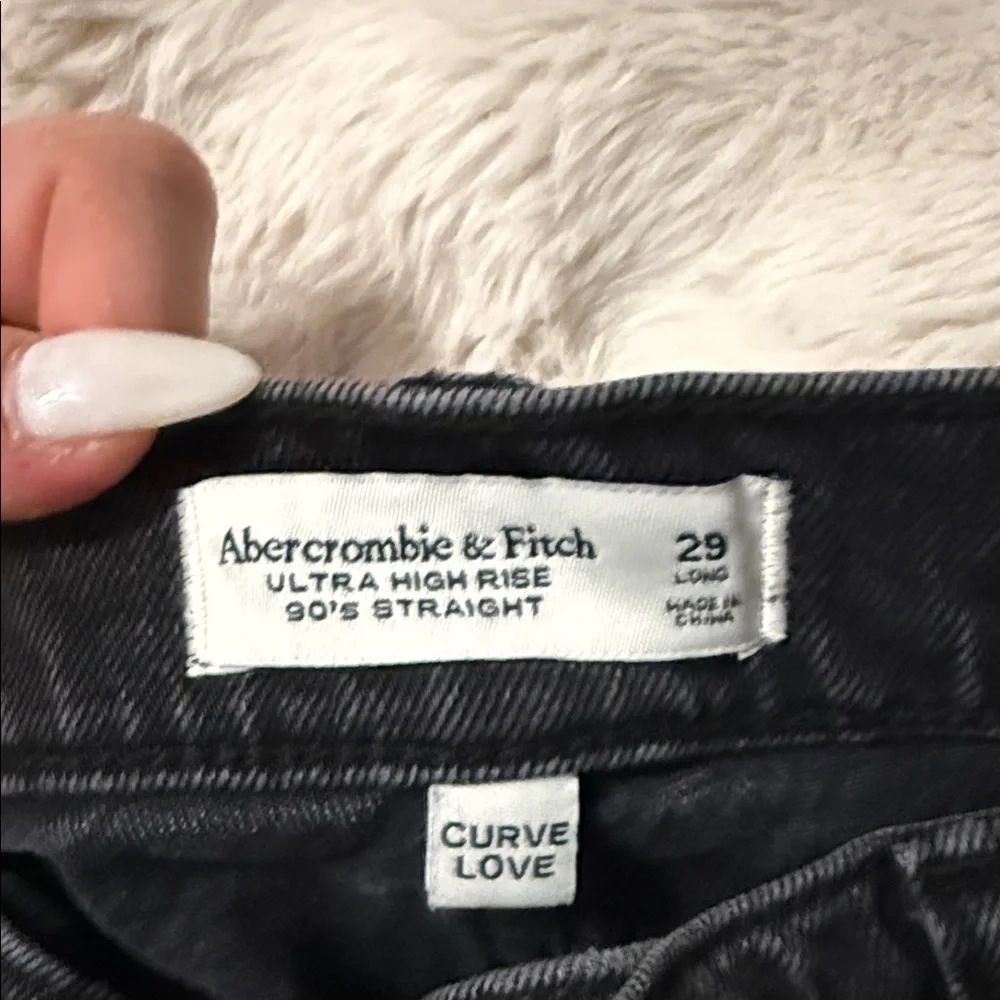 Black Studded Women's Jeans - Picture 2 of 7